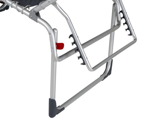 Crespo - Klappbett - AL/364 - Deluxe - Dunkelgrau