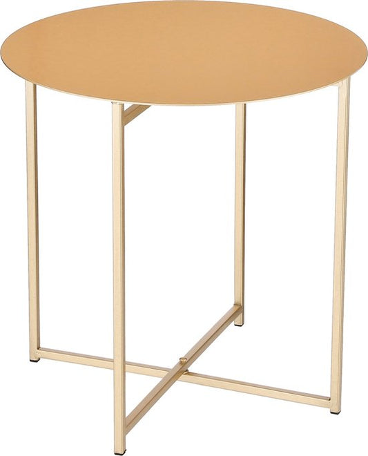 Mica Decorations Mikki Beistelltisch - H40 x Ø40 cm - Metall - Gold