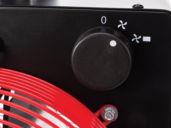 Perel Elektrischer Heizlüfter 3300W mit Thermostat und Kühlmodus, IP24 Überhitzungsschutz, kompakter tragbarer Heizer für Werkstatt, Garage, Schuppen oder Industrieraum