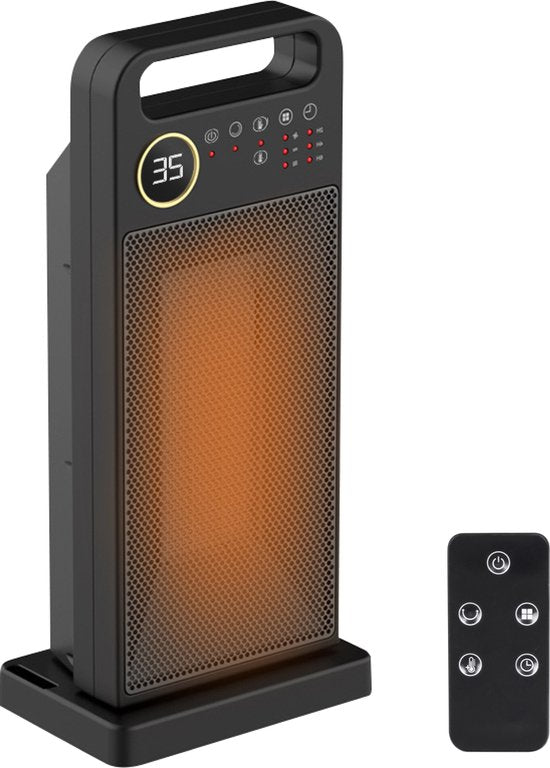 Nuvance - Elektroherd - 2000W - Terrassenheizer - Keramik-Heizung - Heizlüfter - Elektroheizung
