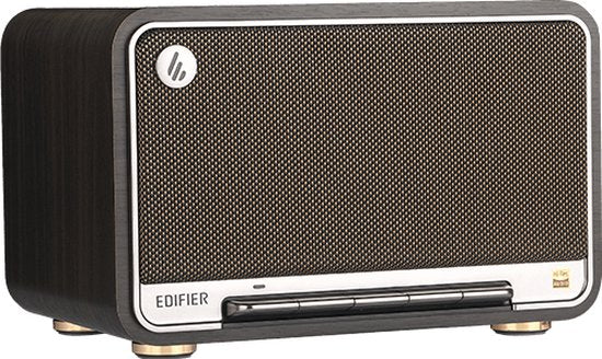 Edifier D32 Stereo HiRes Lautsprecher - Airplay/Bluetooth - Kabellos - Schwarz