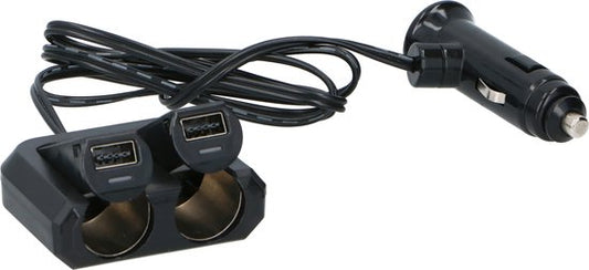 Dunlop Dual Power Plug - 12 und 24 V - 2 x USB
