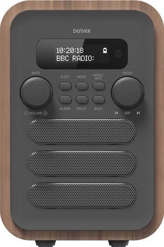 DENVER RADIO DAB-49 GRAU