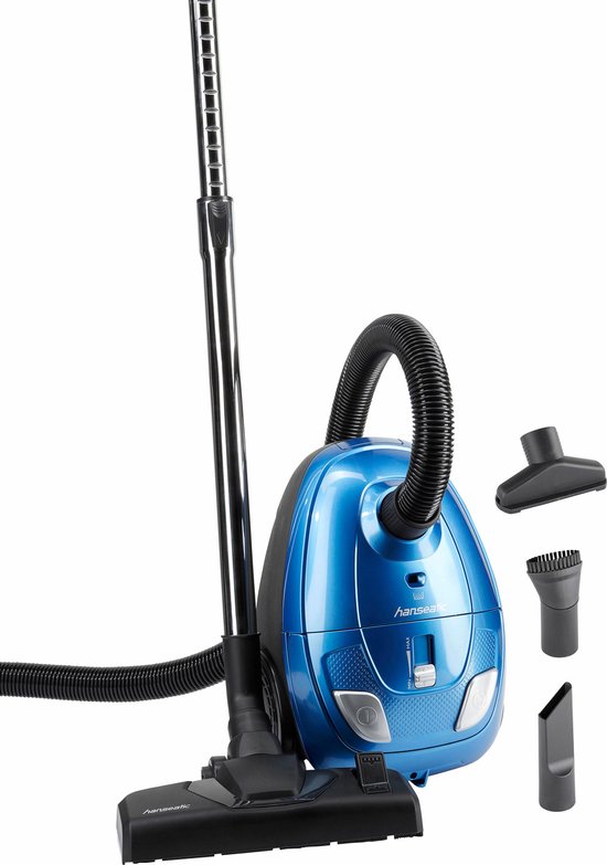 Hanseatischer Zylinderstaubsauger VCB35B15C-1J7W-70, 700 Watt, mit Beutel