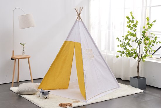 Tipi-Zelt Floortje - Spielzelt Wigwam - mit Bodenkissen