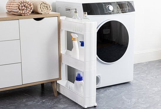 Home&Comfort Küchenwagen auf Rädern - Kompaktes Aufbewahrungsregal - 3 Lagen