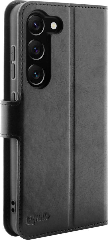 BeHello Samsung Galaxy S23 Gel Brieftasche Fall schwarz