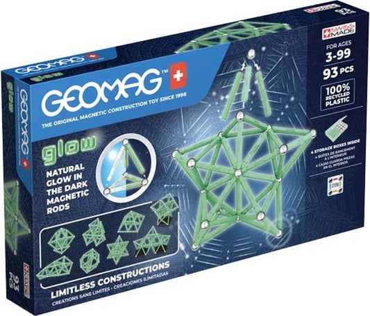 Geomag Geomag Glow Recycelt, 93 Teile