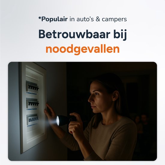 Taschenlampe LED wiederaufladbar - inkl. Batterien - Für Kinder und Erwachsene - Wasserdicht - Mini-Militär-Taschenlampen - 1500 Lumen - Proskill