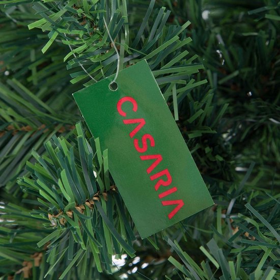 Casaria Weihnachtsbaum 150 cm PVC - Metallfuß - Grün