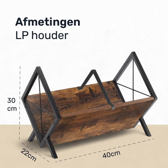 Luft LP-Halter - Vinyl - Aufbewahrungssystem - Plattenständer - Standard - Album