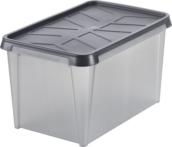 SmartStore - Trocken 45 Aufbewahrungsbox 50 Liter - Polypropylen - Grau