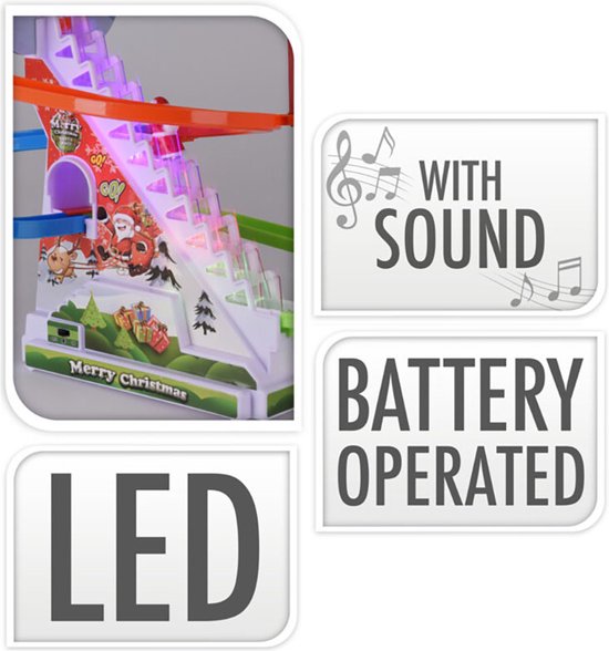 Weihnachtskletterbaum - Mit Licht und Musik - Spielset