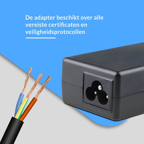 Velociy® - Universal Laptop Adapter - Laptop Ladegerät - Alle Marken - 45W-65W-90W - Asus - Acer - HP - Dell - Lenovo - Samsung - Sony