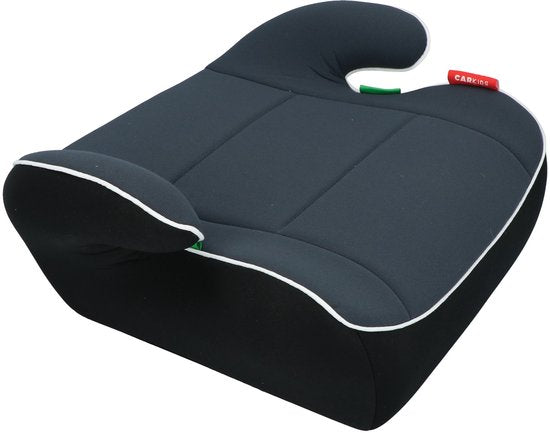 Carkids I-Size Sitzerhöhung Sam – Entspricht der Norm I-Size R-129 – Für Kinder von 125–150 cm – Abnehmbarer und waschbarer Bezug – Flexible Montage – Blau/Schwarz