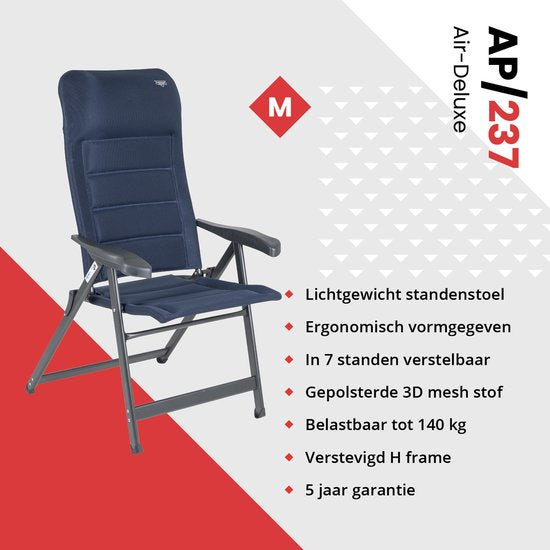 Crespo - Strandkorb - M - AP/237 - Air-Deluxe - Blau