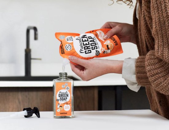 Marcel's Grüne Seife Nachfüllpackung Orange-Jasmin 500 ml