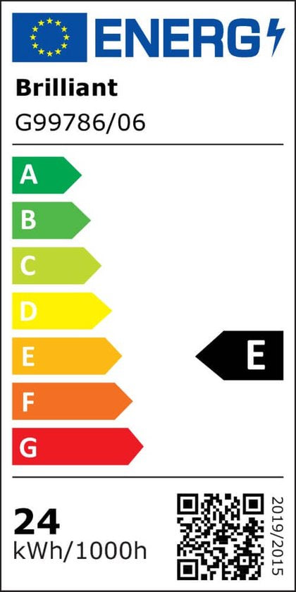 Brilliant Heida Deckenleuchte - Ø 49 cm - LED - Dimmbar & RGB - Schwarz
