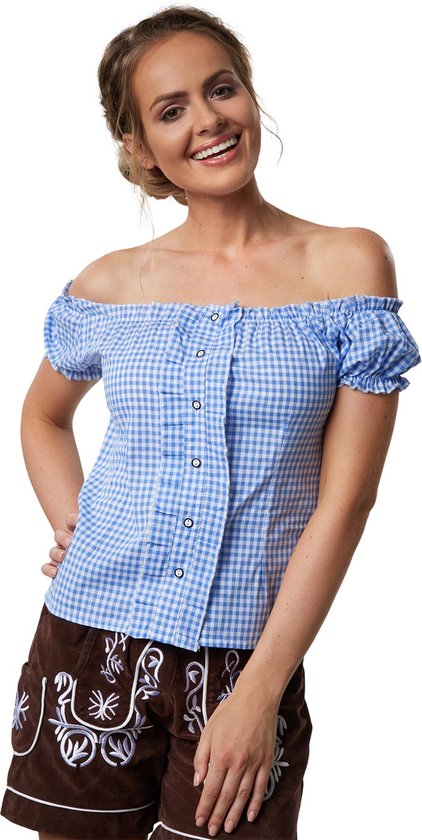 Dressforfun Faschingskostüm Bluse Rosi – Damen – Größe M
