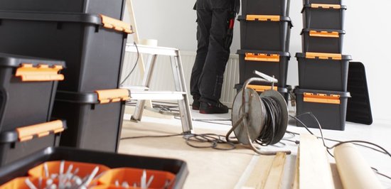 SmartStore™ Pro 31 Aufbewahrungsbox 32L schwarz - Stapelbar und verschachtelbar - Lebensmittelgeprüft - Aufbewahrungsbox