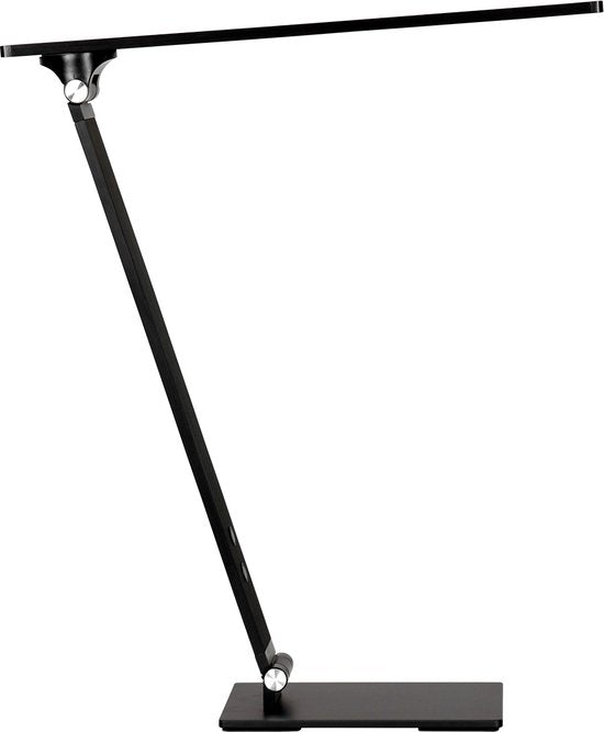 Steinhauer Tischleuchte Serenade - LED - Dimmbar - 38 x 12 x 70 cm (LxBxH) - Schwarz