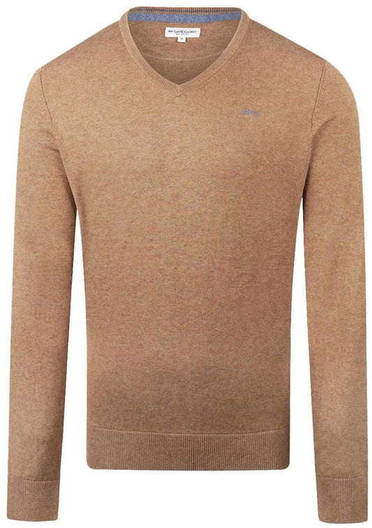 McGregor Pullover mit V-Ausschnitt Walnut Herren - Größe 3XL