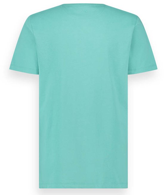 LEBASQ - The Baker - T-Shirt - Kurzarm - Lagoon - M - Bio-Baumwolle - 3D-Druck auf der Brust