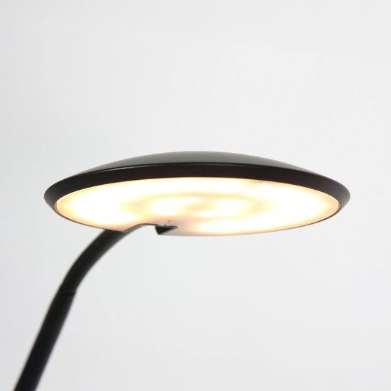 Steinhauer Exclusive – Stehlampe – Zenith2 – schwarz – Kunststoff und Metall – Designlampe – LED – 4395ZW