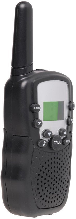 Denver Walkie-Talkie - 8 Kanäle - Bis zu 5 km Reichweite - 2er-Set - Taschenlampe - WTA449