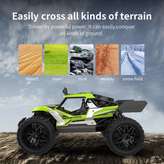 Fuegobird RC Car - RC Fahrzeug - Hochgeschwindigkeits-Spielzeugauto - Off-Road Spielzeugauto - Gemüse