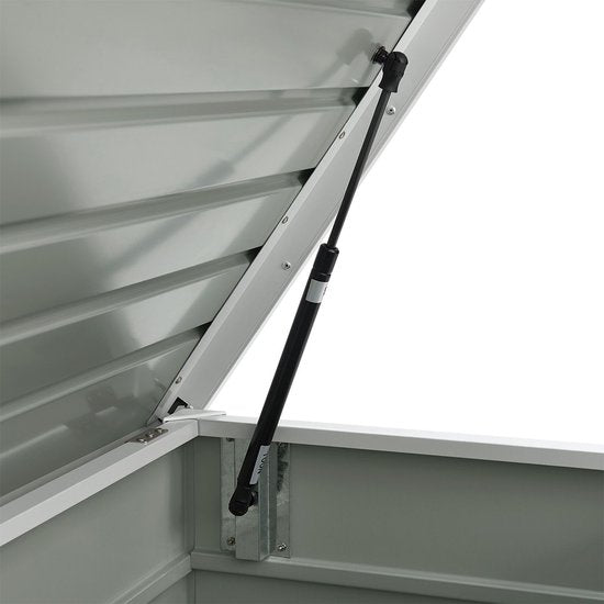 Metall-Lagerbox / Kissenbox Limani - 380 Liter - Weiß