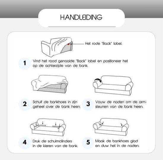 Hilvard - Sofabezug 4-Sitzer Sofas - (230 - 275 cm) - Dunkelbraun - Samt - Stretch - Sofaschoner - Möbelbezug - Gegen Beschädigungen und Flecken - Sitzbezug - Sitzbezug