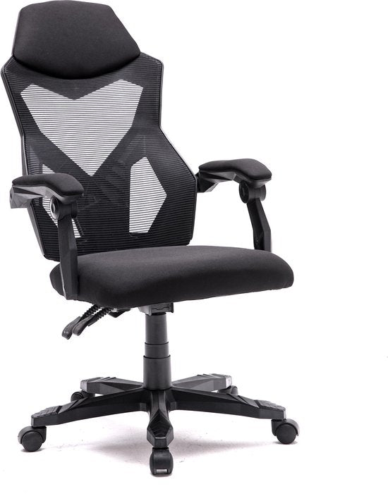Drehstuhl Fresno - Gaming Stuhl - schwarz