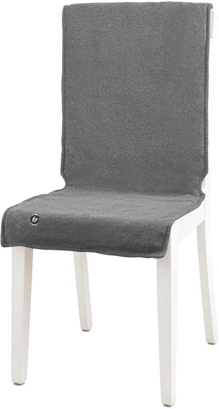 Wärmedecke - Infrarot - Kabellos - Stuhlwärmer - Wärmedecke Stuhl - Wärmedecke - 3 Einstellungen - 40x110 cm - Original Grey - Saaf Comfort