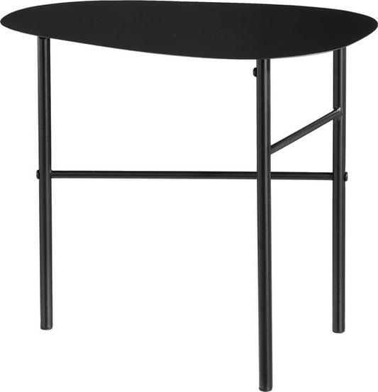 Mica Decorations Fonda Beistelltisch - L44 x B30 x H40 cm - Metall - Schwarz