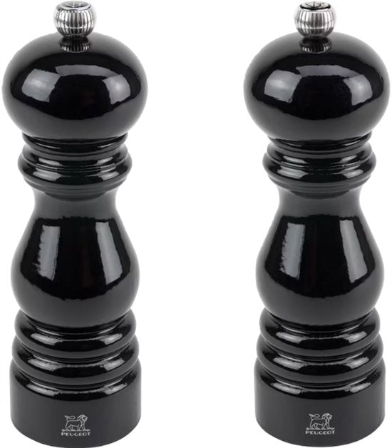 Peugeot Paris Pfeffer- und Salzmühle 18 cm – schwarz lackiert