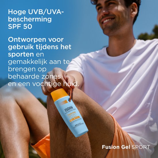 ISDIN - Photoprotector Fusion Gel Sport Wet Skin - SPF50+ - 100ml