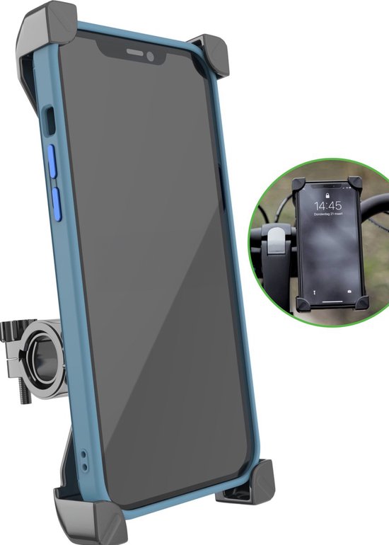 iSetchi Handyhalterung - Fahrrad & Roller - Anti-Schock