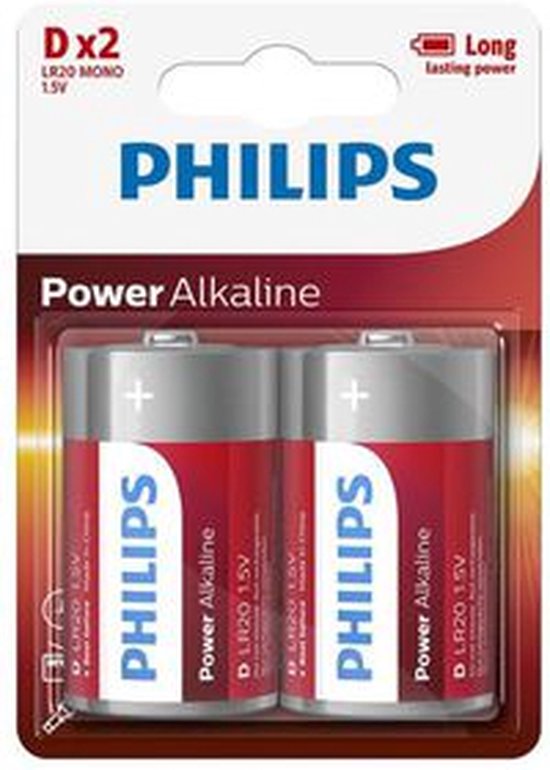 Philips LR20P2B - D / LR20 Batterien - 2 Stück