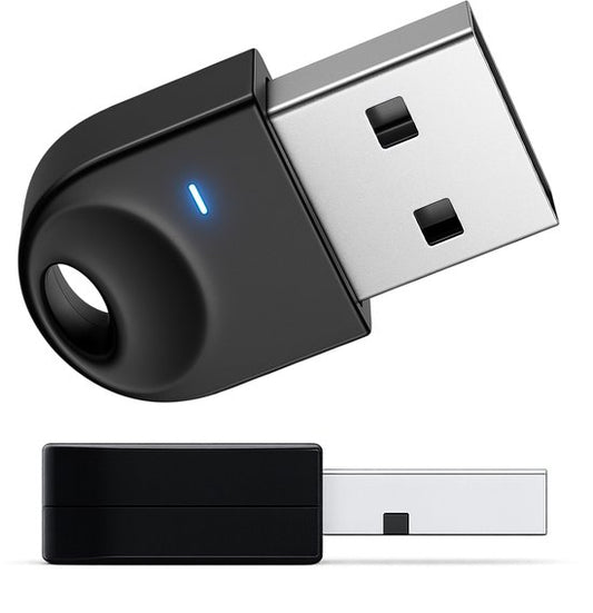 Skoov Bluetooth Adapter für USB - Laptop & PC - Für Maus, Kopfhörer, Tastatur, Lautsprecher etc - Dongle - Stick - Stecker - Sender - Empfänger - Zubehör