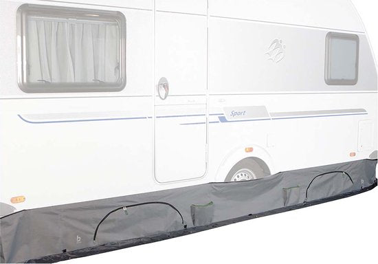 Bo-Camp - Wohnwagen-Zugluftstopper - Universal deluxe - Mit Staufach