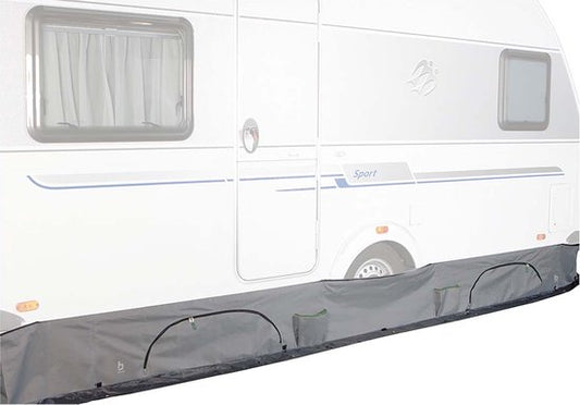 Bo-Camp - Wohnwagen-Zugluftstopper - Universal deluxe - Mit Staufach