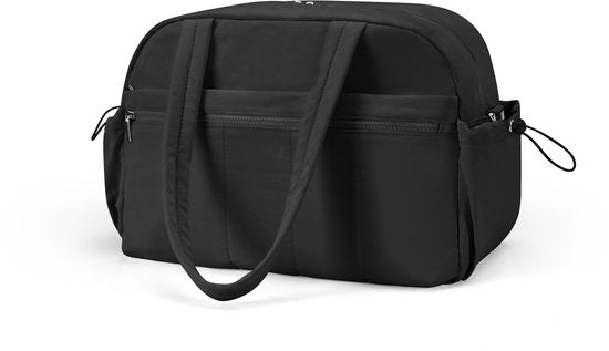 Skycases Weekend Bag - Persönlicher Gegenstand - Handgepäck für Ryanair und Transavia - Wasserdicht und geräumig - Intelligente Fächer - Ideal für Reisen und den täglichen Gebrauch - Schwarz