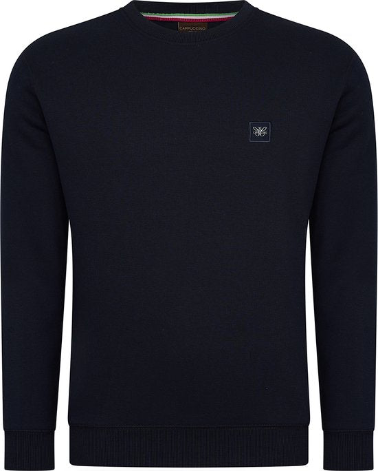 Cappuccino Italia - Herren Pullover Prato Pullover - Blau - Größe XL