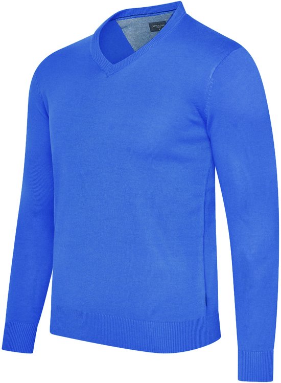 Cappuccino Italia - Herren Pullover Salerno Pullover - Blau - Größe L