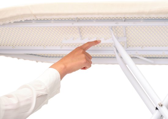 Brabantia Bügeltisch B - 124 x 38 cm, für Dampfbügeleisen - Fresh Breeze