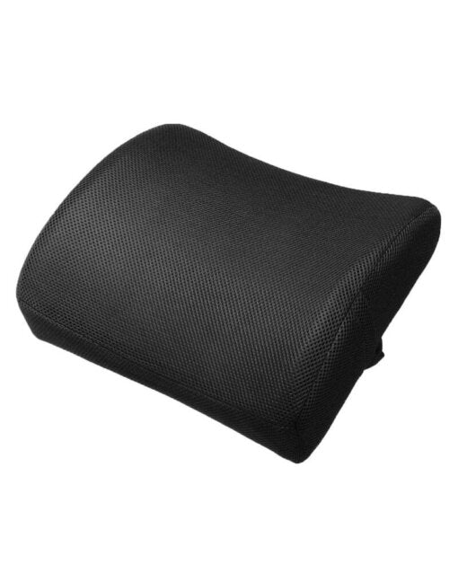 Home & Comfort Rückenkissen - Memoryfoam - Schwarz