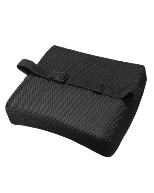 Home & Comfort Rückenkissen - Memoryfoam - Schwarz