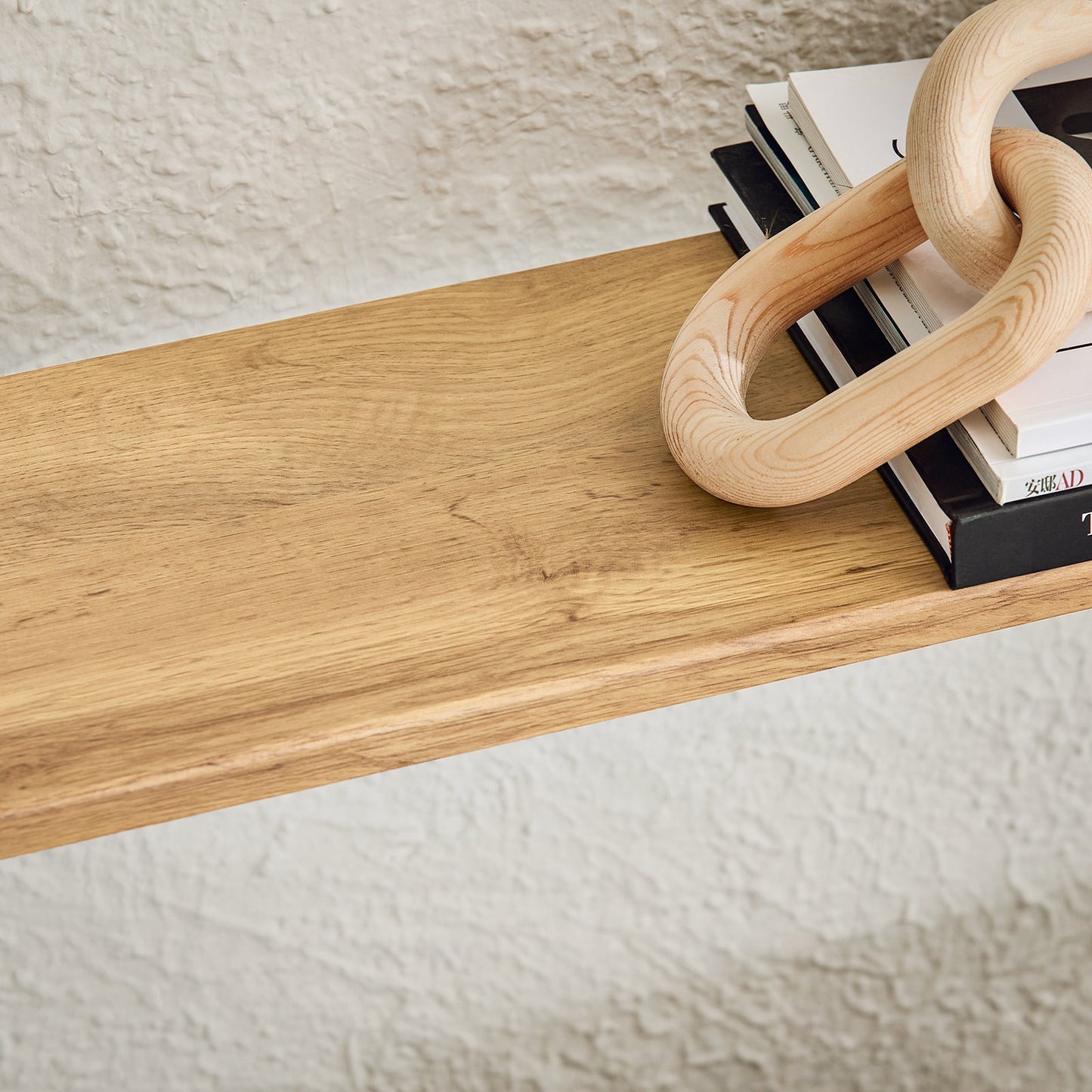SoBuy FSB19-E Konsolentisch / Beistelltisch / Flurtisch - 120 x 20 x 65 cm, MDF-Holz mit grauem Metallrahmen und Beinen