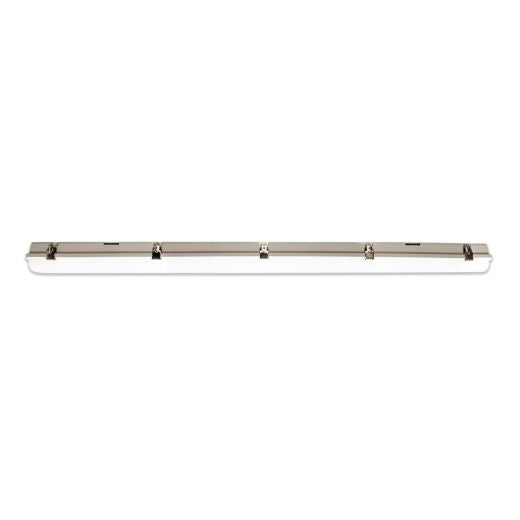 Integral ILBTD044 Toughshell - 4ft - 45 Watt - Außenbereich IP65 - Doppel-LED-Lamellenleuchte mit Mircowave-Sensor